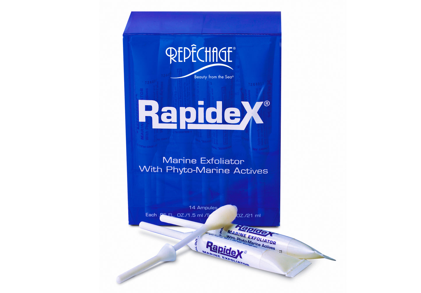 Repechage Rapidex AHA Exfoliator, 14 pc, 1.5ml