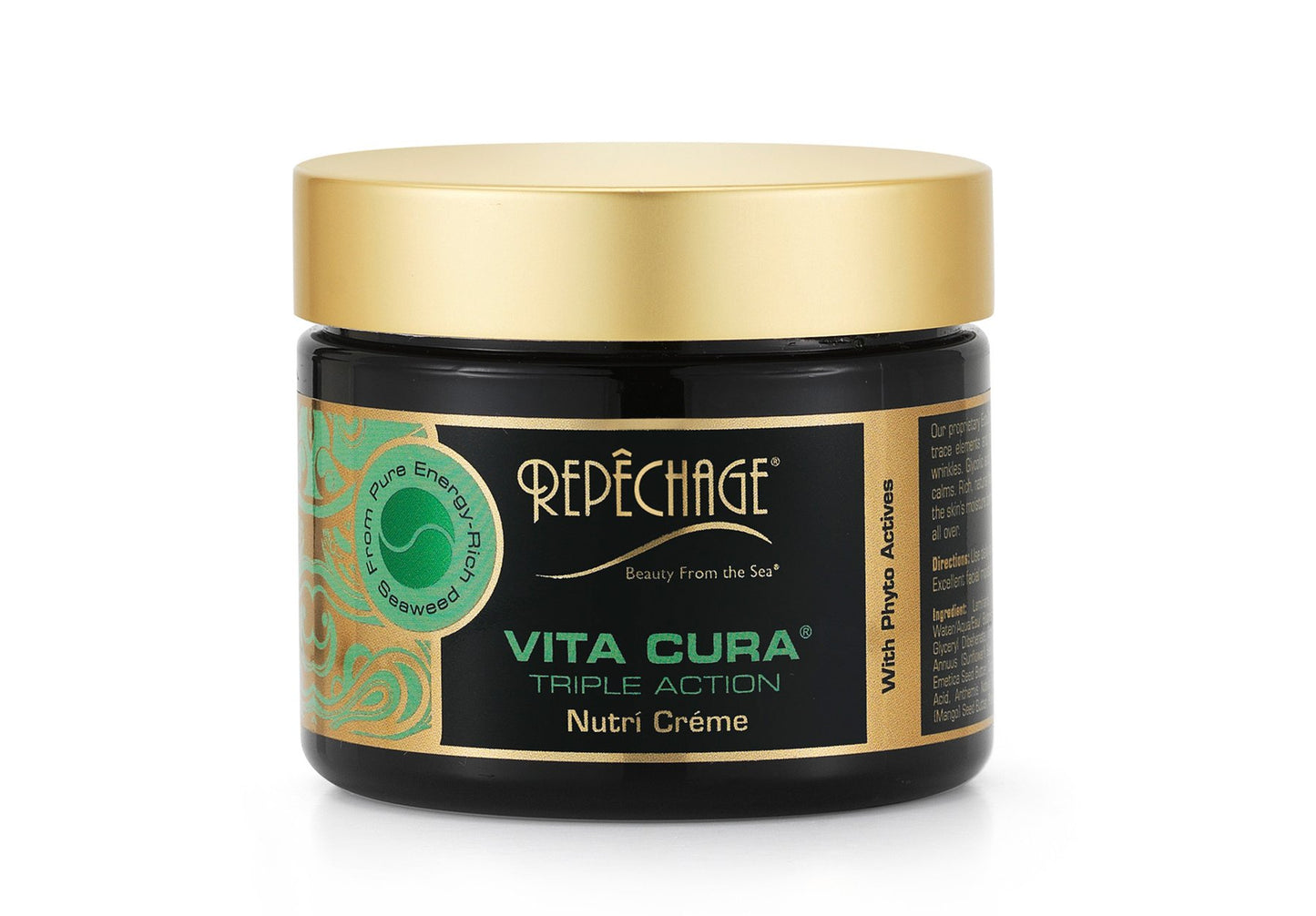 Repechage Vita Cura Triple Action Body Contour Cream, 8oz