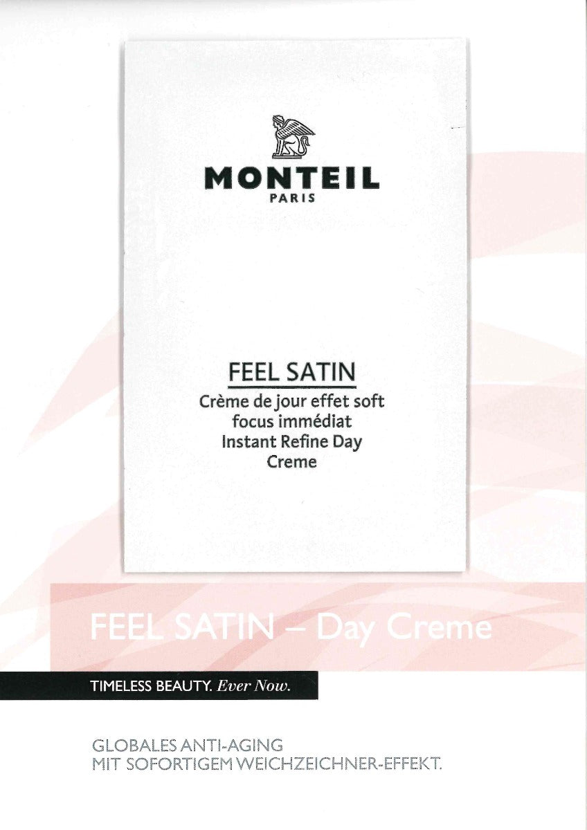 MONTEIL FEEL SATIN Day Creme, sample, 3ml
