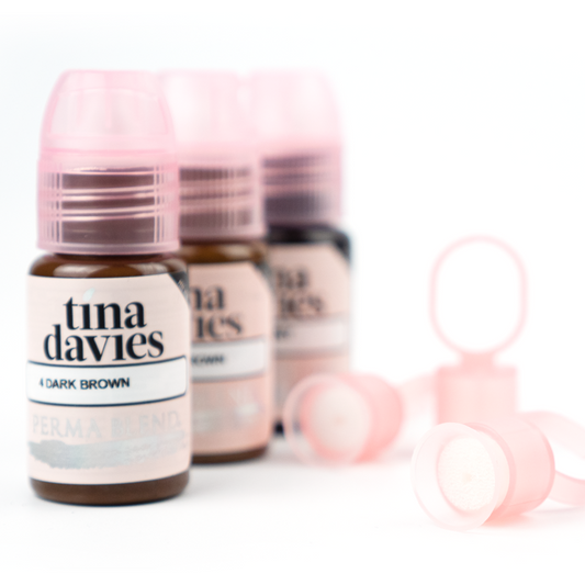 Tina Davies Pigment Rings, Pink, 50pcs
