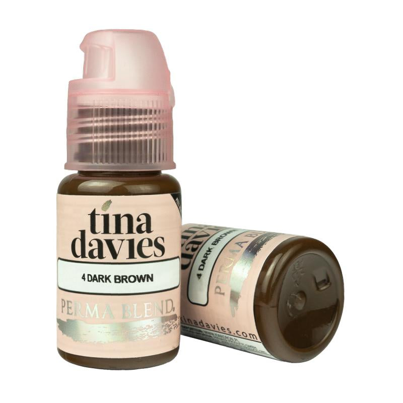 Tina Davies Pigments, Dark Brown 4, 0.5oz