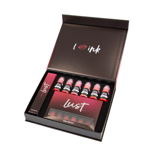 Tina Davies Permablend LUST Lip Collection