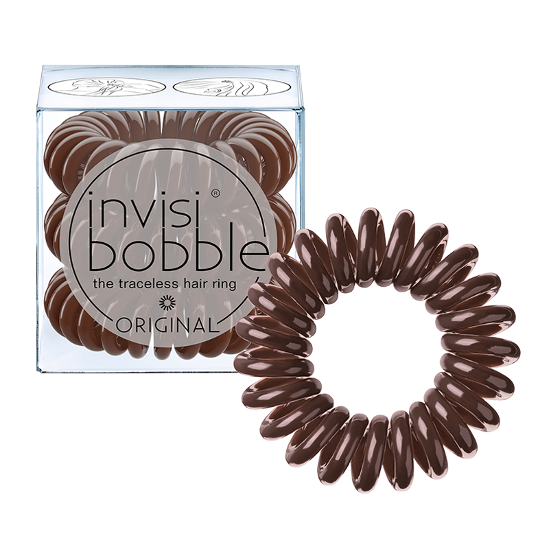 invisibobble Hair Tie, Original, Pretzel Brown