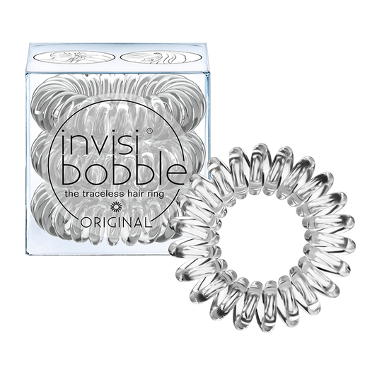 invisibobble Hair Tie, Original, Crystal Clear