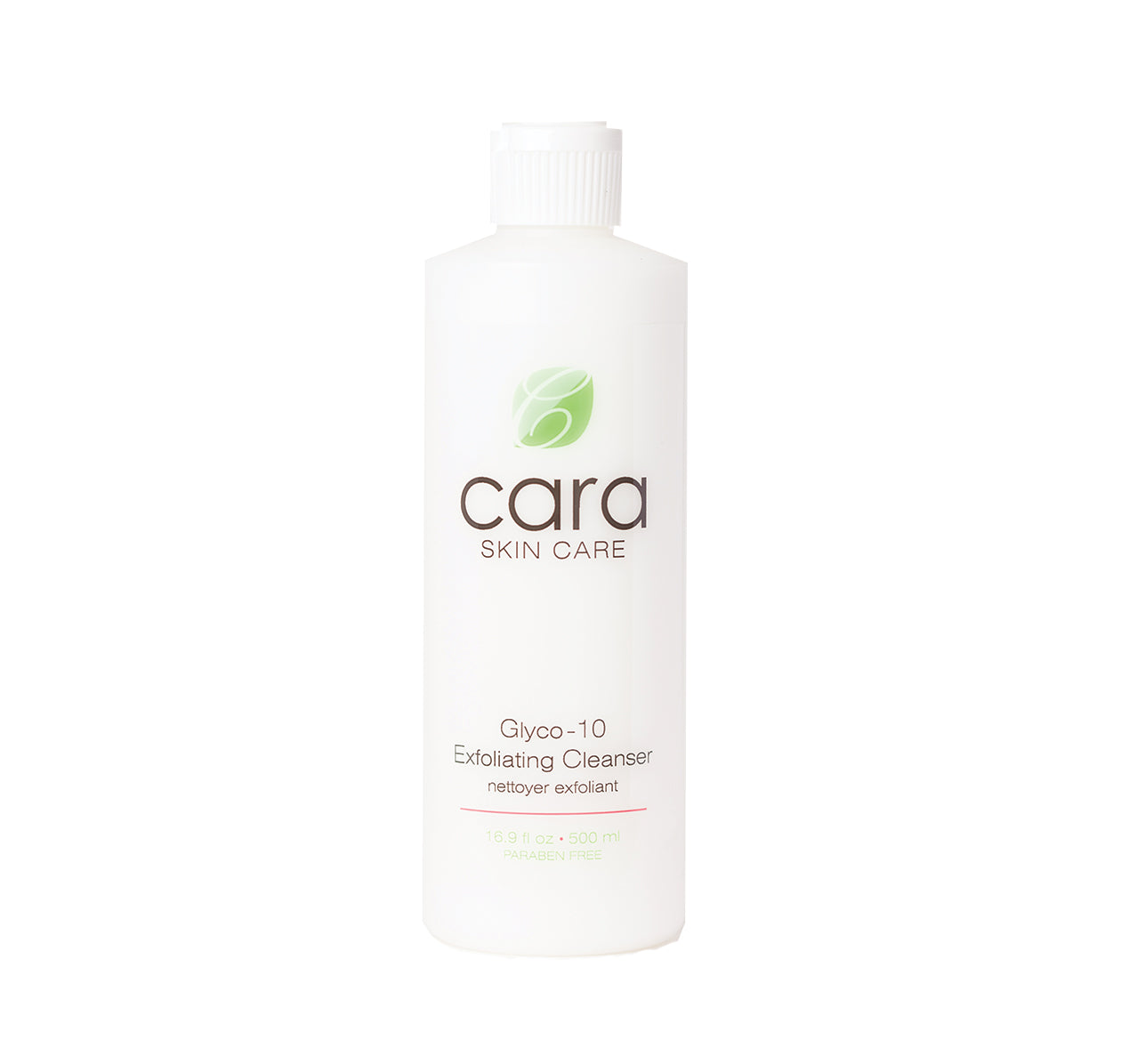 Cara Skin Care Glyco-10 Exfoliating Cleanser, 500 ml/16.9 fl oz