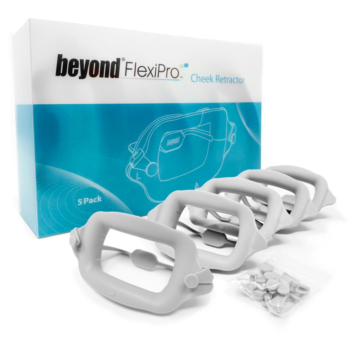 Beyond II FlexiPro Cheek Retractors, Medium, 5 pk