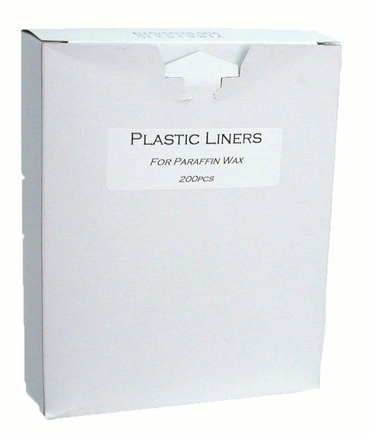 Paraffin Wax Plastic Liners, 200pcs