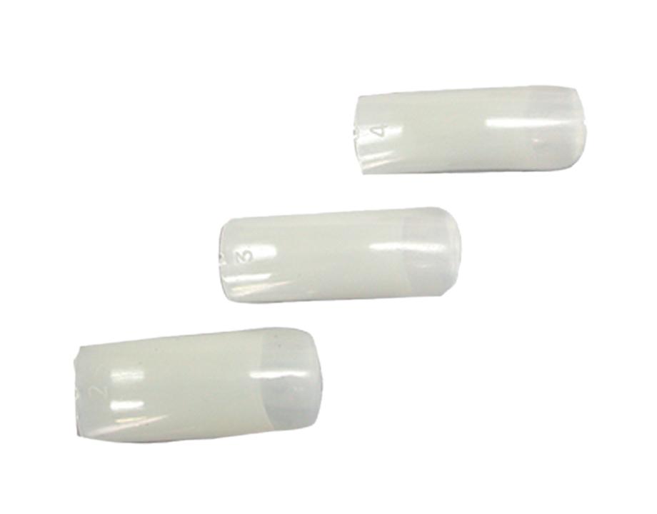 LCN Arched Nail Tips #700, Size 3, 50pcs