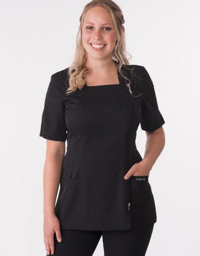 Carolyn Design Lab Coat, Perky, Black, Extra Small