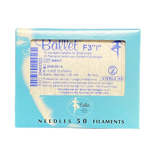Ballet Non-Insulated Electrolysis Filaments, F3, 50pc