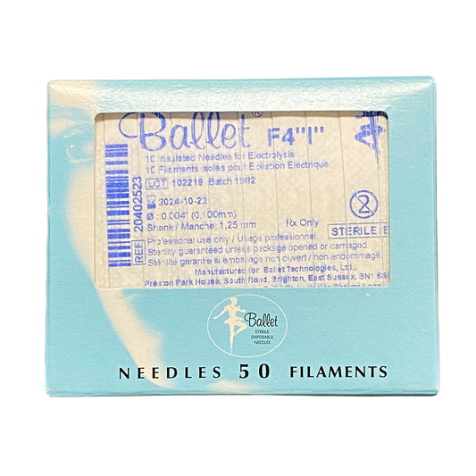 Ballet Non-Insulated Electrolysis Filaments, F4, 50pc