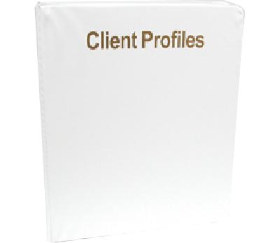 Client Record Book Tabs, 25pc