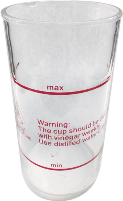 Glass Beaker for Facial Steamer, 12.5cm Diameter