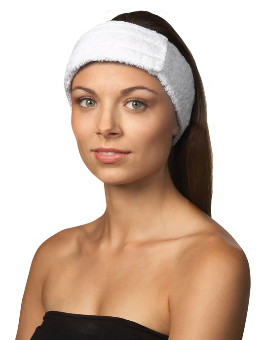 Silkline Adjustable Terrycloth Headband