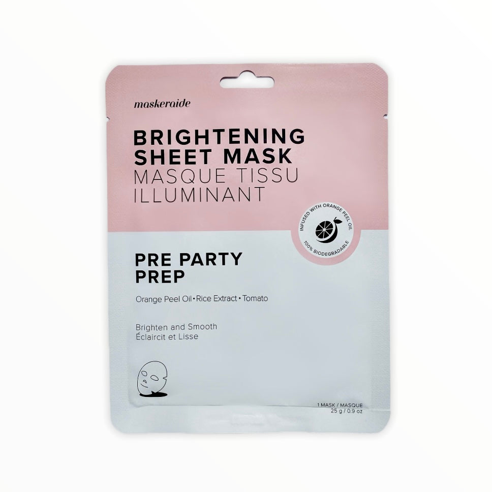 MaskerAide Pre Party Prep Hydrating Sheet Mask