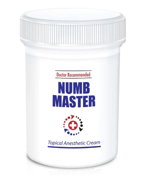 Numb Master Topical Anesthetic, 9.6% Lidocaine, 4.2oz
