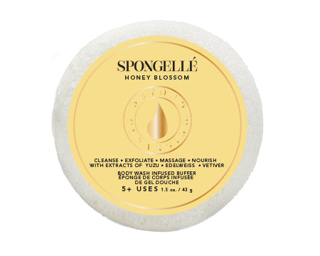 Spongelle Spongette, Honey Blossom, 7+ Uses